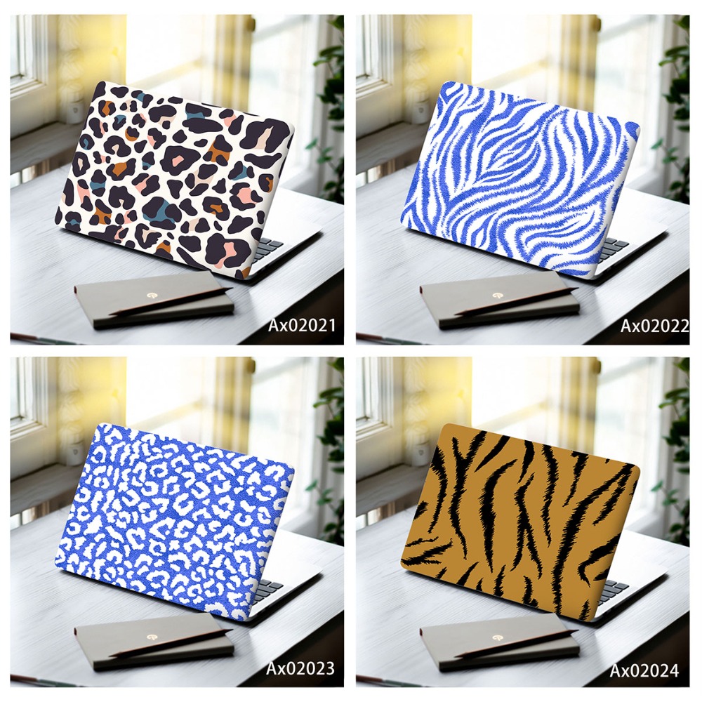 Art Craft Zebra - ลายม้าลายลายเสือดาวสติกเกอร์แล็ปท็อปกันน้ำสติ๊กเกอร์ตกแต่งคอมพิวเตอร์สำหรับแมคบุคแท็บเล็ตพีซีศิลปะหัตถกรรมสติกเกอร์ตกแต่ง