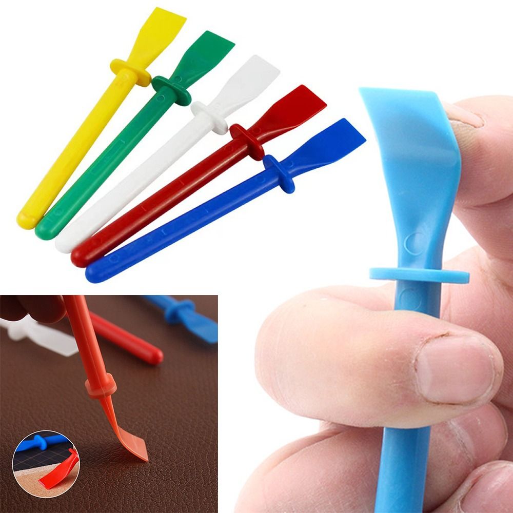 Art Craft Glue - ไม้ปาดกาว 20 ชิ้น, ไม้ปาดกาวโพลีโพรพิลีน, ไม้ขูดสำหรับงานศิลปะ DIY