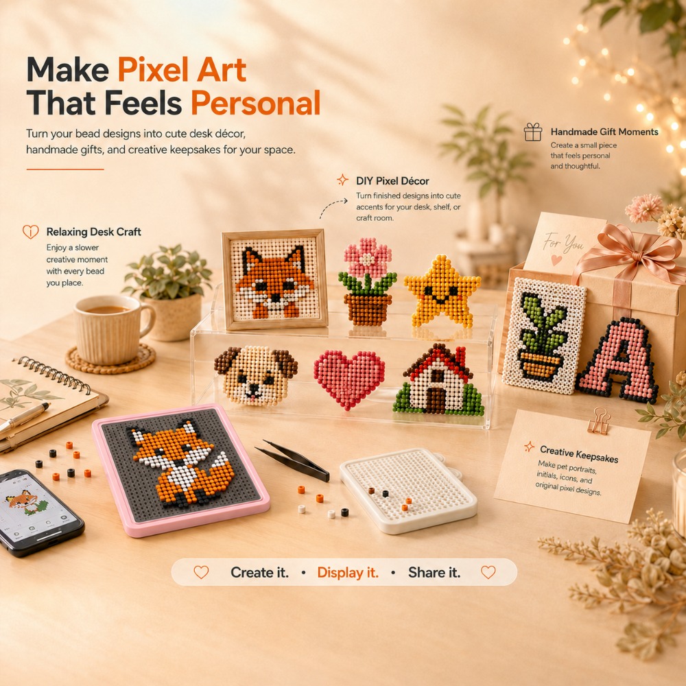 Art Craft & Architecture - แผงไฟ LED Smart Fuse Bead Pegboard