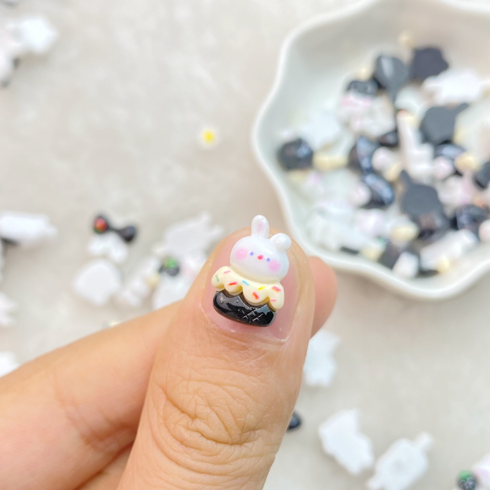 20ชิ้นผสมเล็บเรซิ่นการ์ตูนชุดก - Art Craft Rabbit บทวิจารณ์และราคา