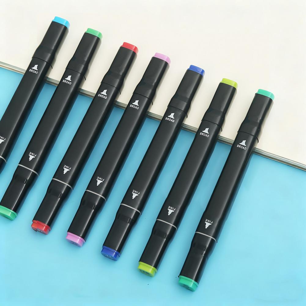 ปากกามาร์คเกอร์สองหัวไร้กลิ่น  - Illustration Marker Set บทวิจารณ์และราคา