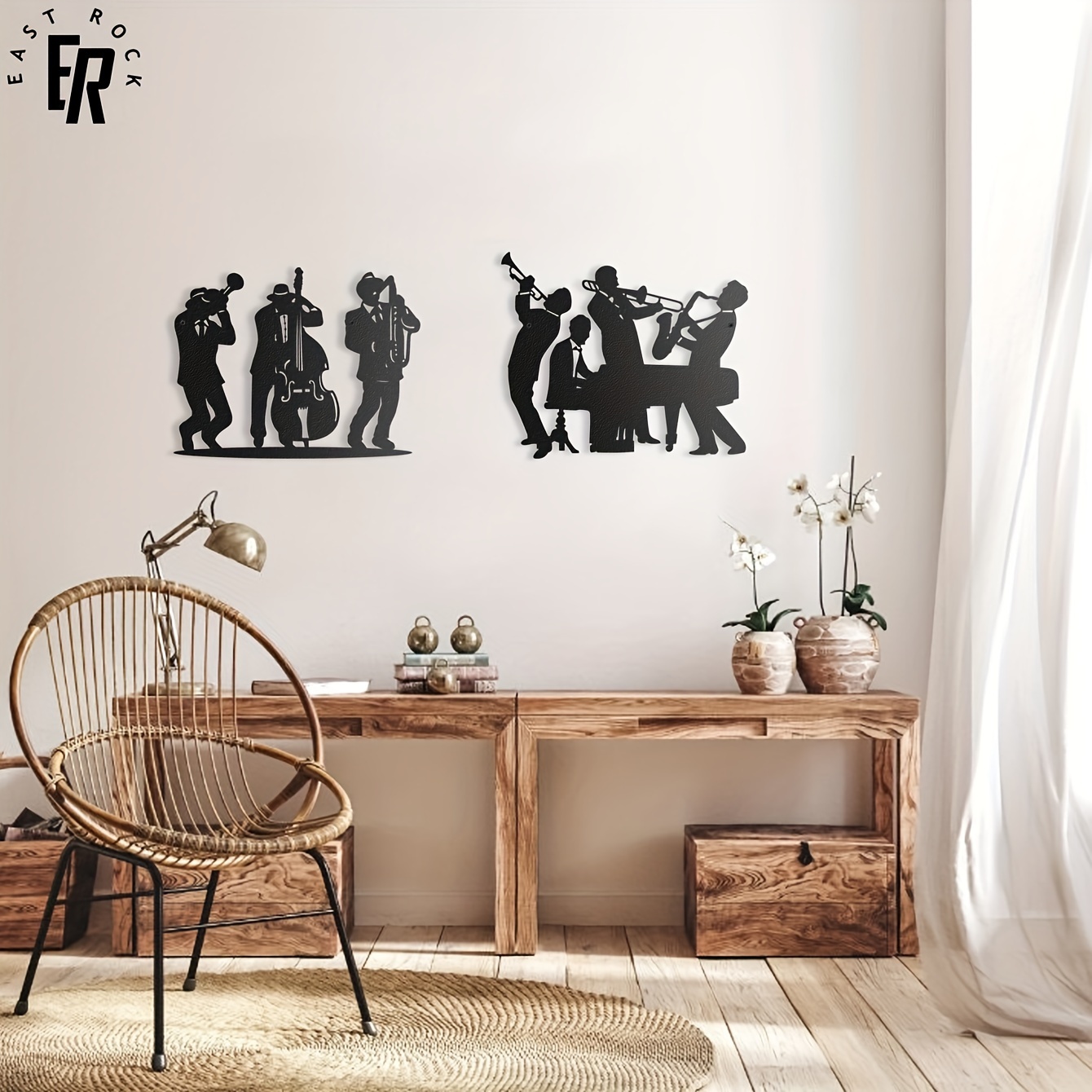 ของตกแต่งผนังรูปเงาดนตรีเมทัล  - Art Craft Cafe บทวิจารณ์และราคา