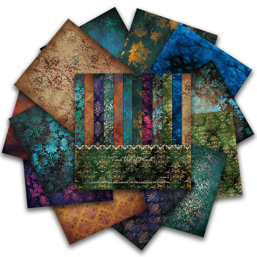 24 แผ่น 30x30 ซม.สมุดภาพกระดาษ - Art Craft Journal บทวิจารณ์และราคา