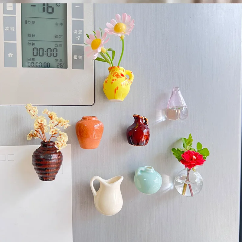 แจกันแก้วมินิสุดน่ารัก ตกแต่งบ - Art Craft Magnet บทวิจารณ์และราคา