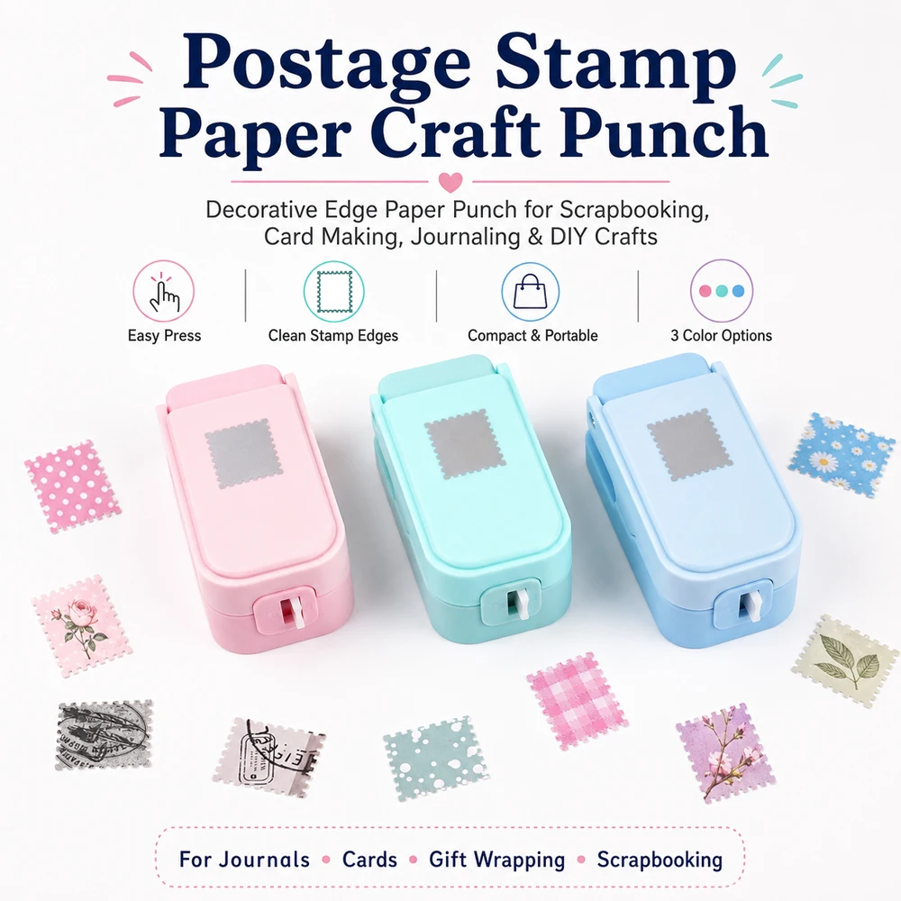 เครื่องเจาะขอบแสตมป์แบบพกพา ซ้ - Art Craft Journal บทวิจารณ์และราคา