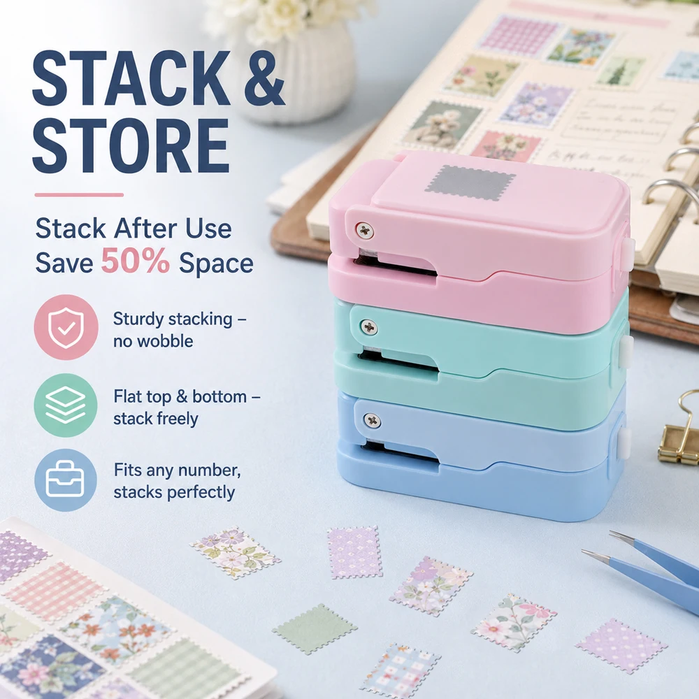 เครื่องเจาะขอบแสตมป์แบบพกพา ซ้ - Art Craft Journal บทวิจารณ์และราคา