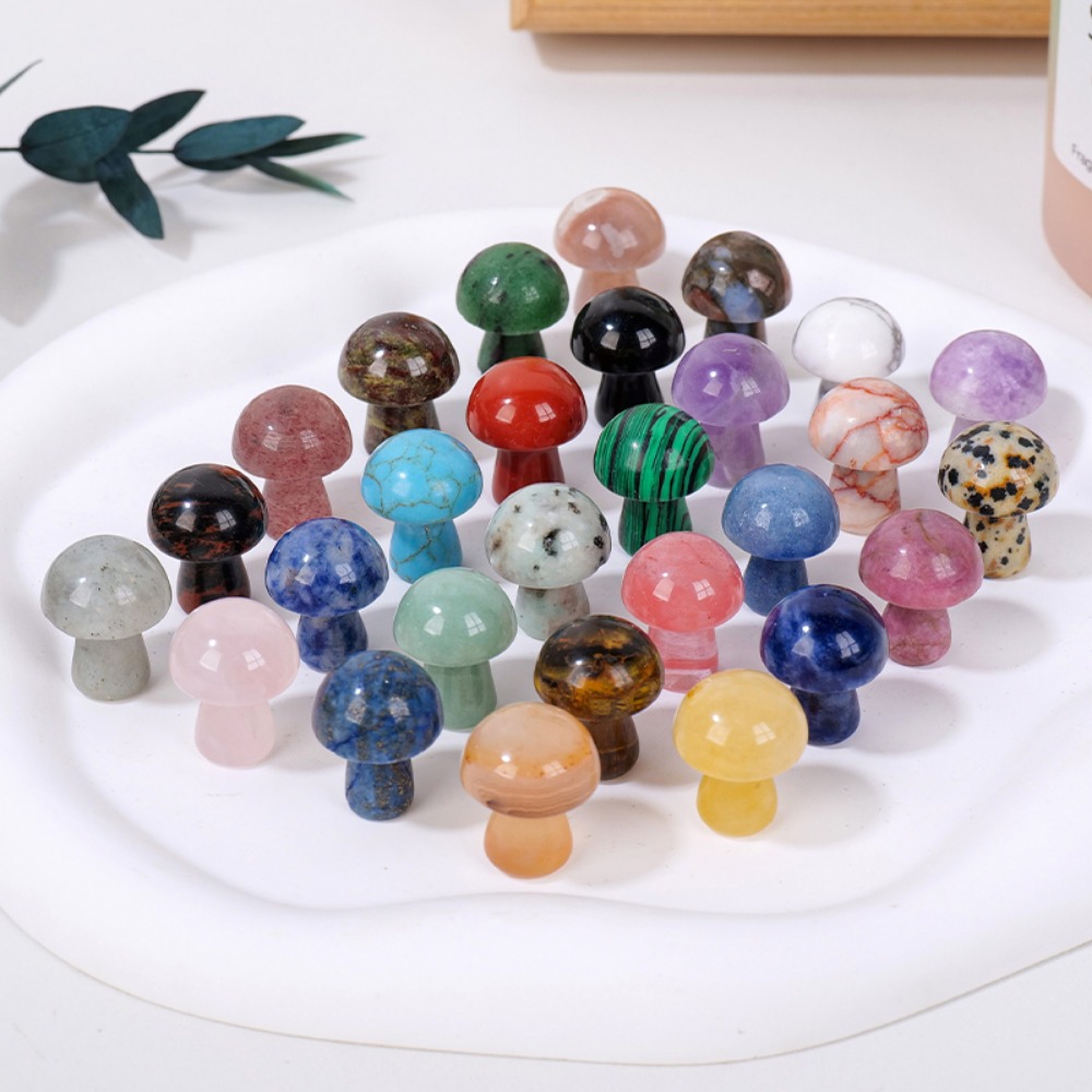 คริสตัลควอตซ์รูปเห็ดธรรมชาติ พ - Art And Craft Jungle บทวิจารณ์และราคา