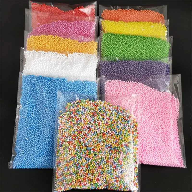 10g 2.5-3 มม.ลูกปัดโฟมที่มีสีส - Art Craft Earth Day บทวิจารณ์และราคา