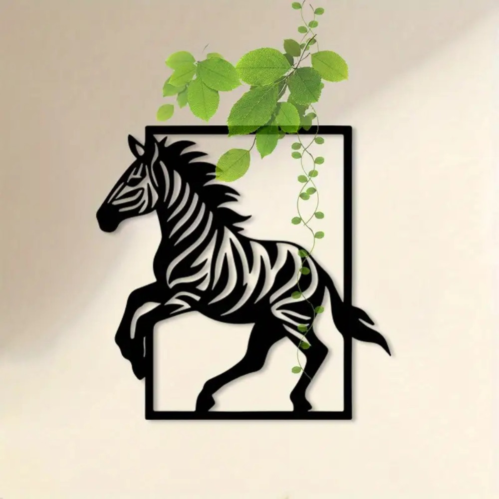 CIFBUY งานศิลปะติดผนังโลหะ รูป - Art Craft Zebra บทวิจารณ์และราคา