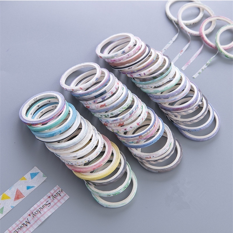 20/50ม้วนเทป Washi,ฟอยล์ทอง Sk - Washi Tape Rolls บทวิจารณ์และราคา