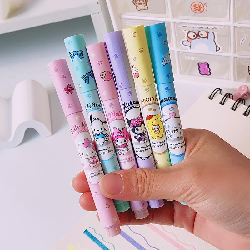 6 ชิ้น ซานริโอ เฮลโล คิตตี้ ไฮ - Illustration Marker Set บทวิจารณ์และราคา