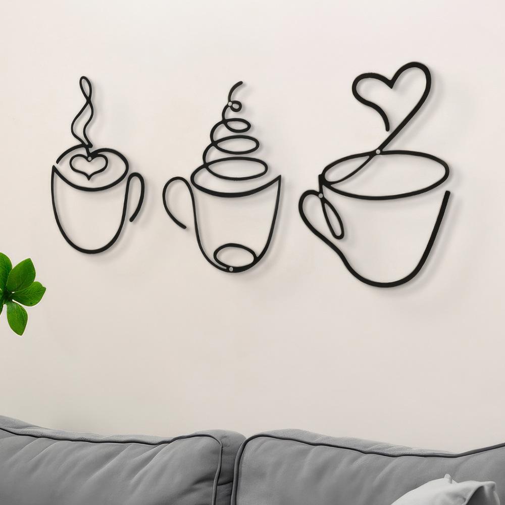 ชุดตกแต่งผนังรูปกาแฟ 3 ชิ้น ดี - Art Craft Cafe บทวิจารณ์และราคา