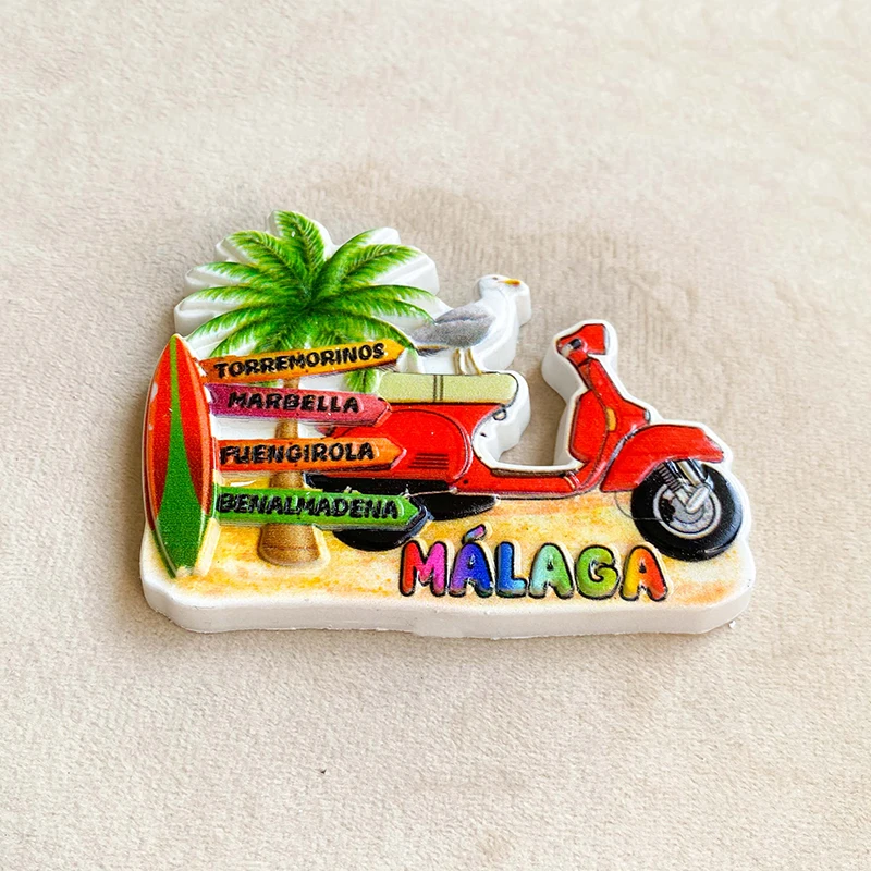 มาลากา สเปน ของที่ระลึกการเดิน - Art Craft Magnet บทวิจารณ์และราคา