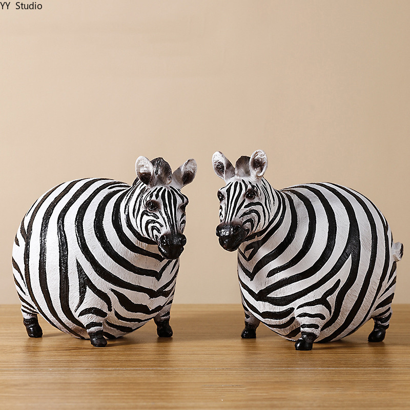 ของตกแต่งเรซิ่นรูปม้าลายสไตล์น - Art Craft Zebra บทวิจารณ์และราคา
