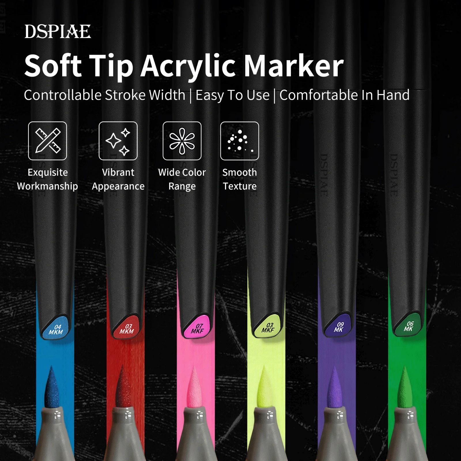 DSPIAE ชุดปากกามาร์กเกอร์แบบน้ - Illustration Marker Set บทวิจารณ์และราคา