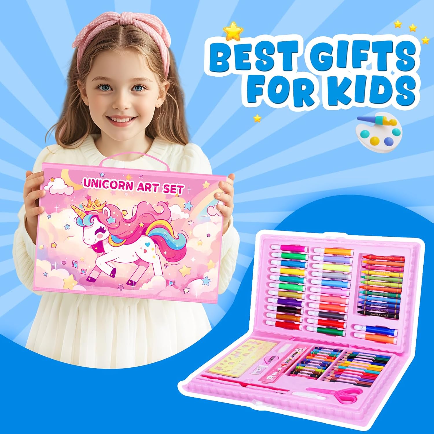 ชุดสมุดระบายสีสำหรับเด็ก ชุดวา - Illustration Marker Set บทวิจารณ์และราคา