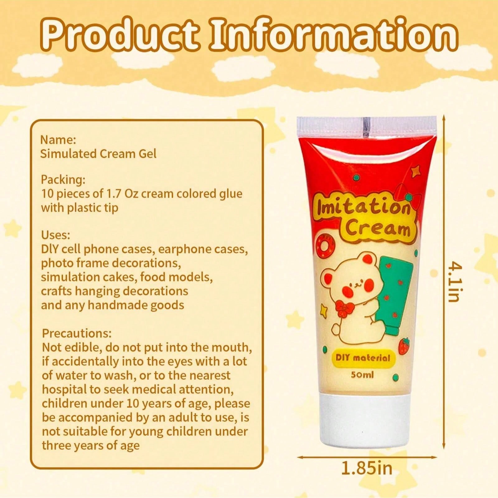 ชุดสีหลากหลาย (ขนาด 50 มล. ต่อ - Art Craft Glue บทวิจารณ์และราคา