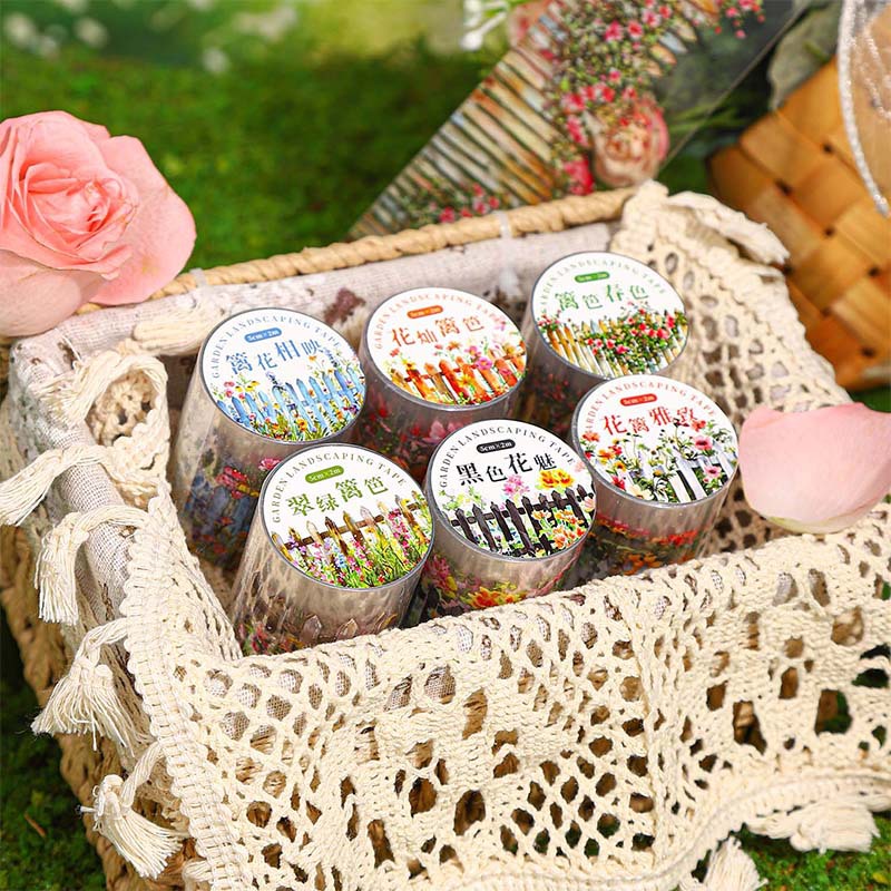 เทปวาชิ PET ลายรั้วบ้าน 1 ม้วน - Washi Tape Rolls บทวิจารณ์และราคา