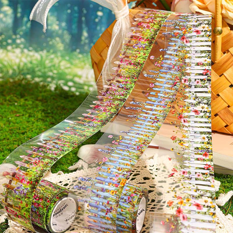 เทปวาชิ PET ลายรั้วบ้าน 1 ม้วน - Washi Tape Rolls บทวิจารณ์และราคา