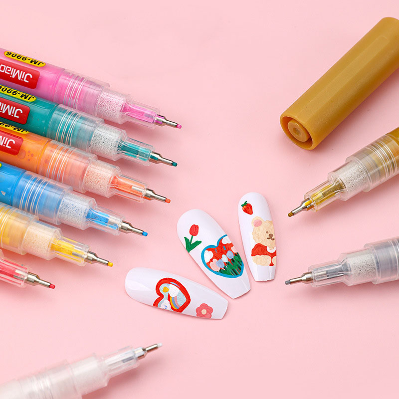 ปากกามาร์คเกอร์เพ้นท์เล็บ 12 ส - Illustration Marker Set บทวิจารณ์และราคา