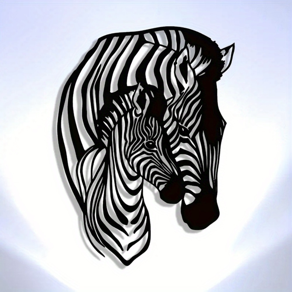 งานศิลปะติดผนังโลหะลายม้าลายสไ - Art Craft Zebra บทวิจารณ์และราคา