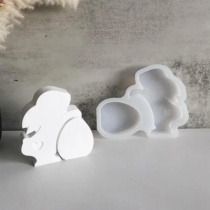 แม่พิมพ์กระต่ายหัวใจพร้อมหาง ส - Art Craft Rabbit บทวิจารณ์และราคา