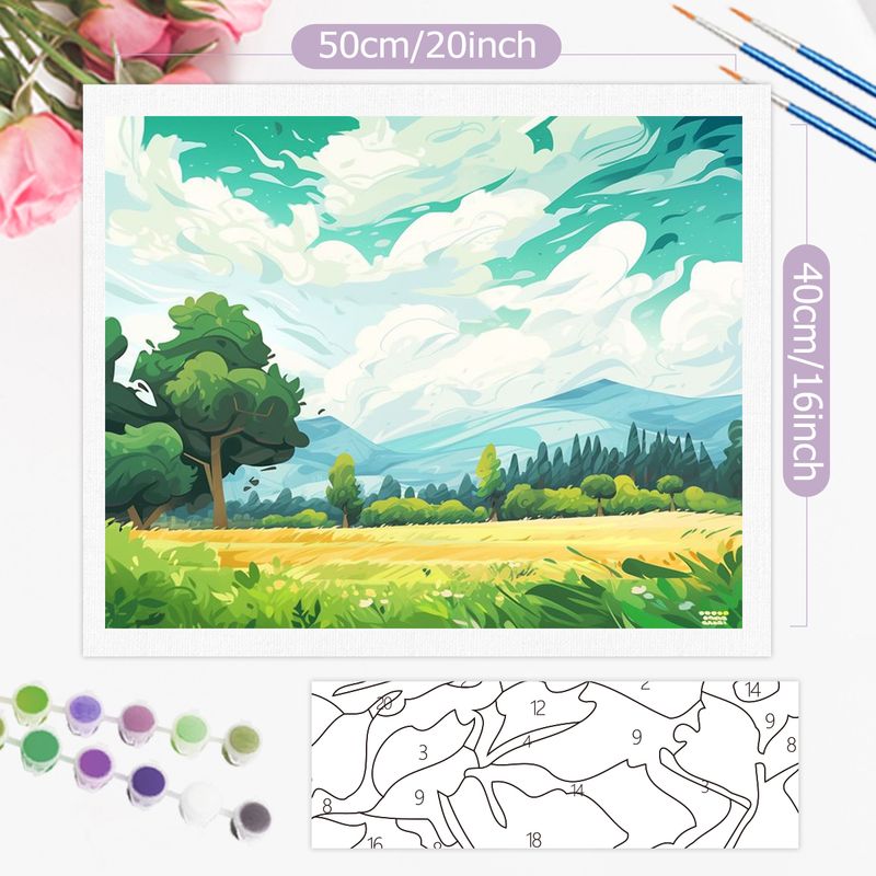 ภาพวาดระบายสีตามตัวเลขสำหรับผู - Art And Craft Jungle บทวิจารณ์และราคา