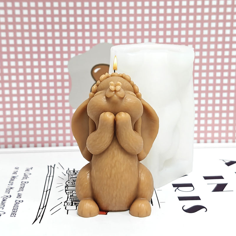 แม่พิมพ์เทียนรูปกระต่ายหูยาว ส - Art Craft Rabbit บทวิจารณ์และราคา