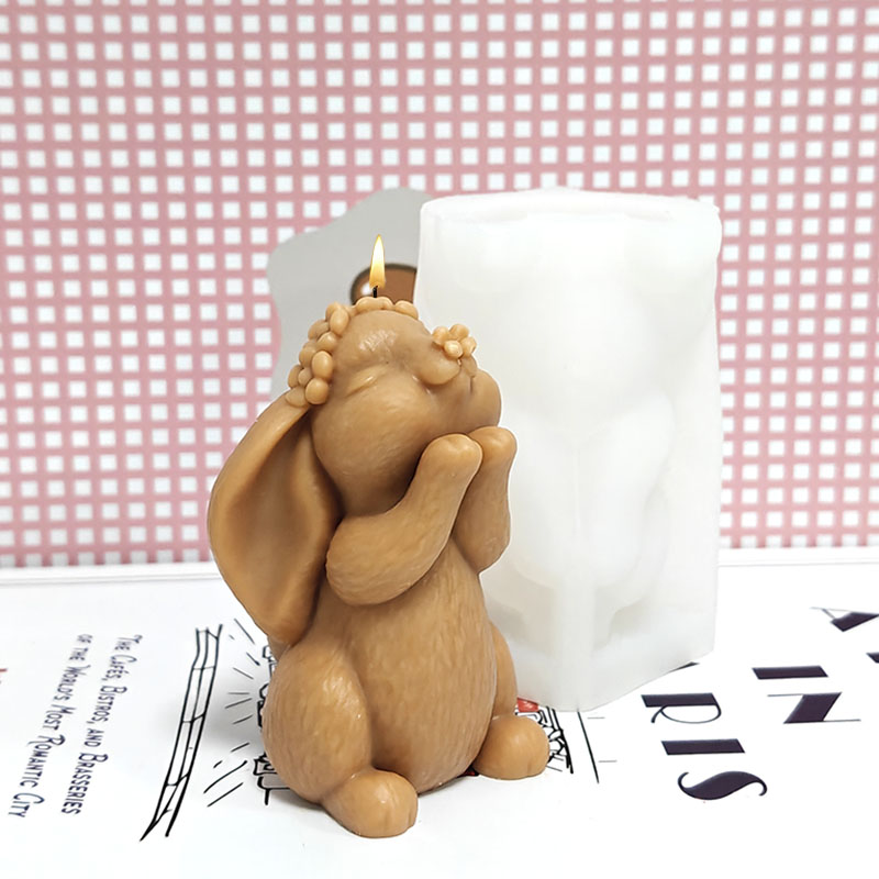 แม่พิมพ์เทียนรูปกระต่ายหูยาว ส - Art Craft Rabbit บทวิจารณ์และราคา