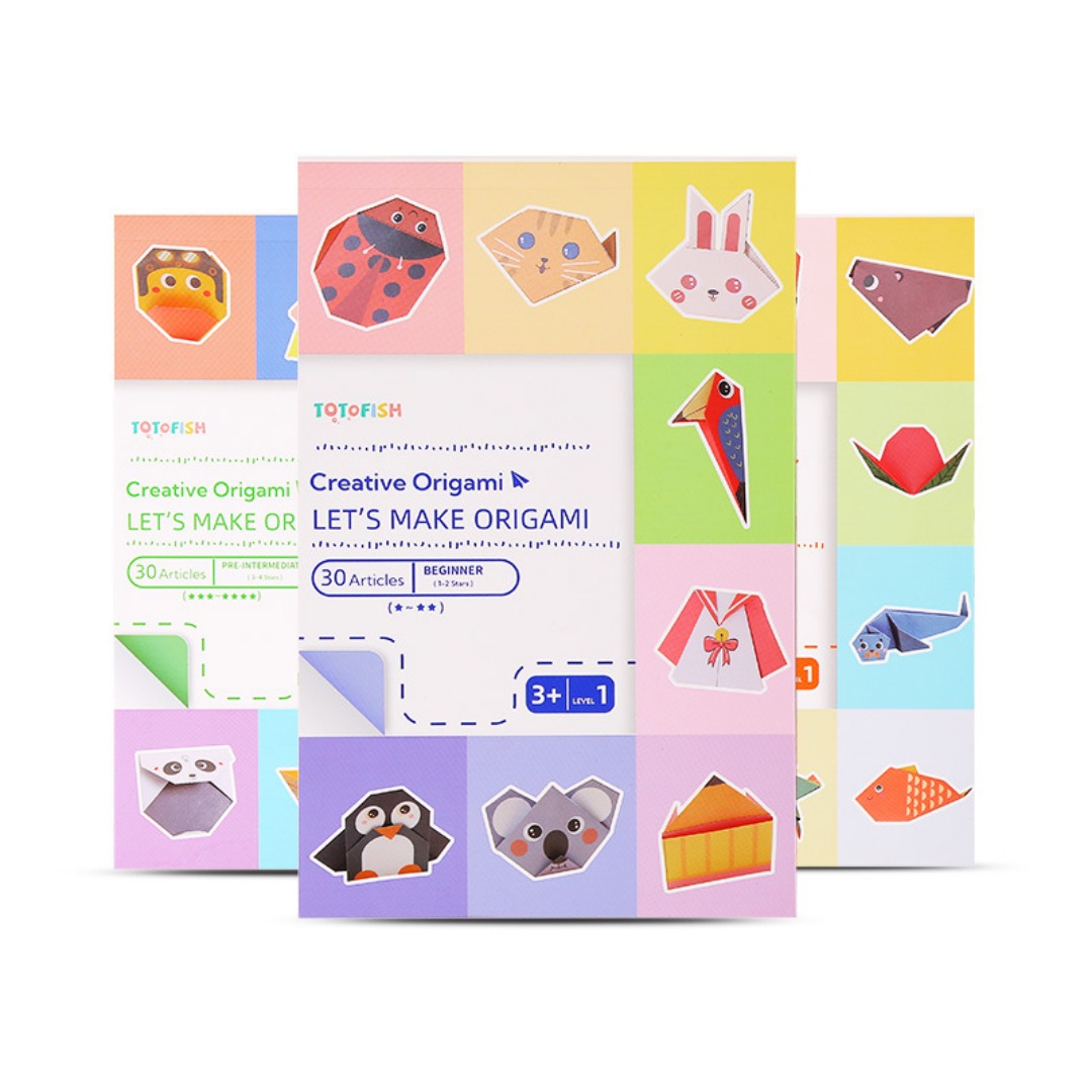 ชุดอุปกรณ์พับกระดาษโอริกามิใหม - Art Craft 3 Year Old บทวิจารณ์และราคา