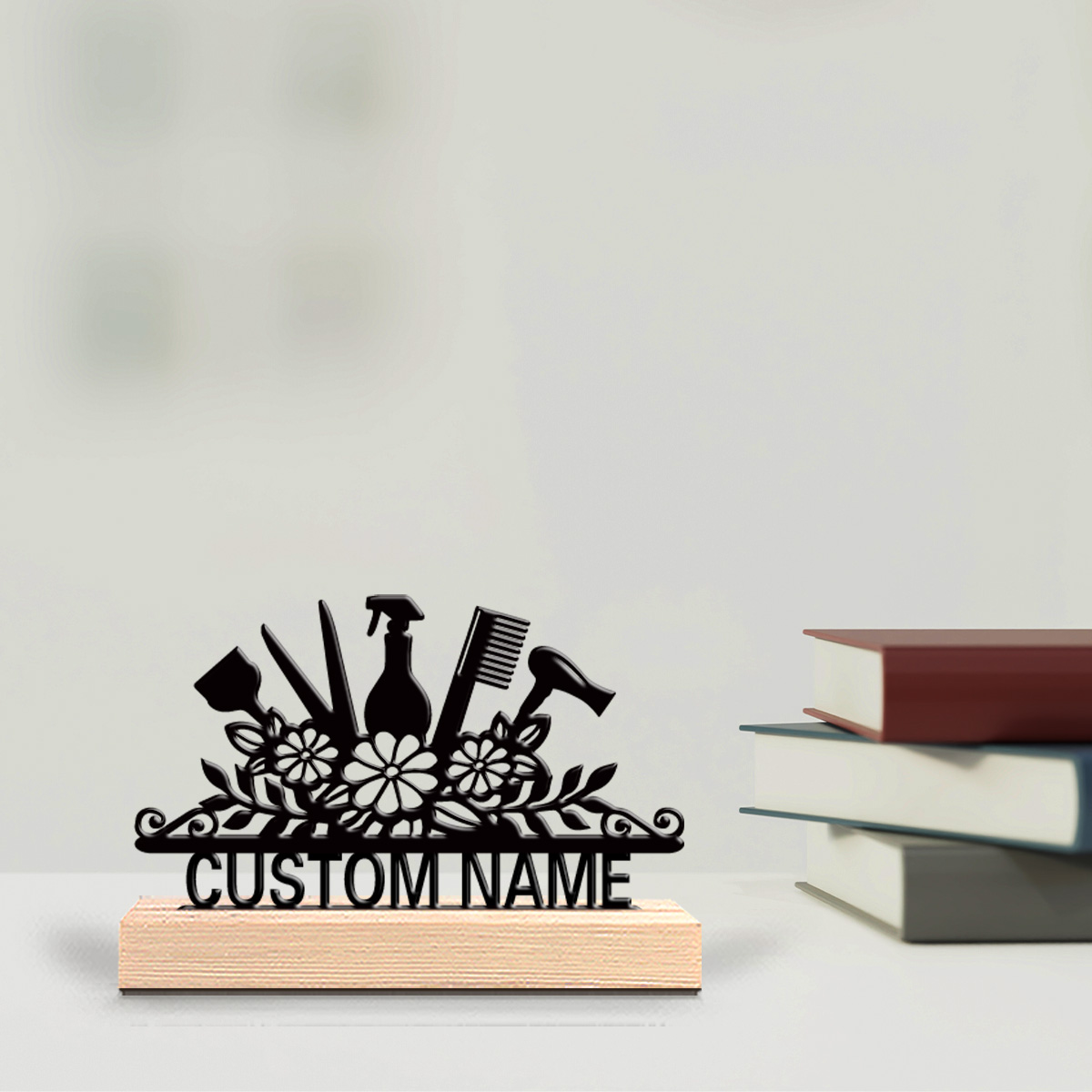 รูปปั้นโลหะรูปช่างตัดผม 1 ชิ้น - Art Craft Names บทวิจารณ์และราคา