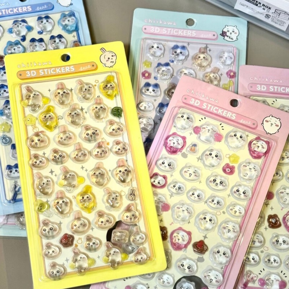 สติกเกอร์นูนลายชิคคาวะ 3 มิติ  - Art Craft Journal บทวิจารณ์และราคา