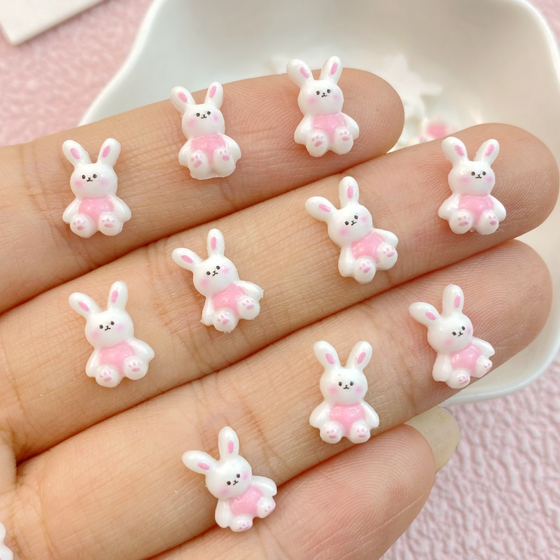 เรซิ่นเล็บผสมใหม่50ชิ้นเสน่ห์ข - Art Craft Rabbit บทวิจารณ์และราคา