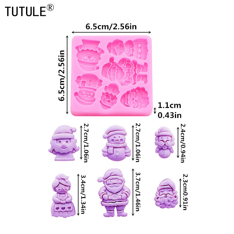 แม่พิมพ์ซิลิโคนรูปซานตาคลอส แม - Art Craft Glue บทวิจารณ์และราคา