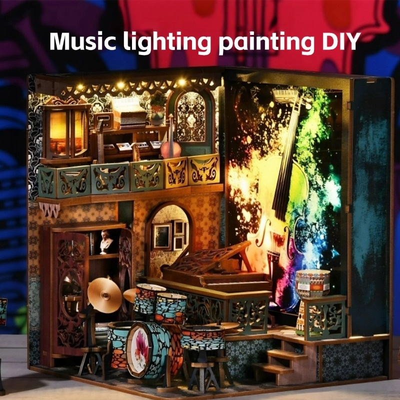 กล่องไฟโน้ตดนตรี DIY, งานศิลปะ - Art Craft Building บทวิจารณ์และราคา