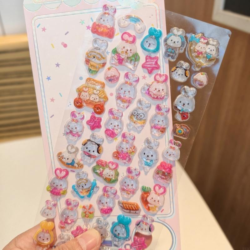 นูนสติกเกอร์สัตว์การ์ตูน PVC เ - Art Craft 3 Year Old บทวิจารณ์และราคา
